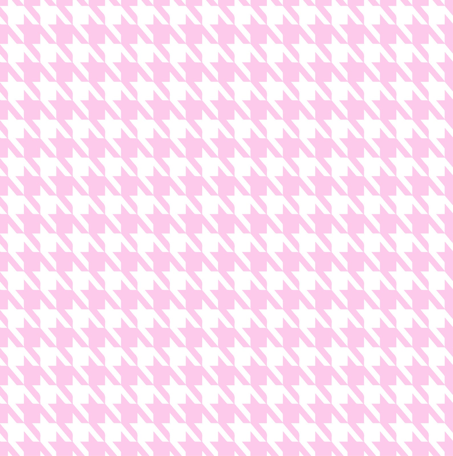 Baby Bamboo Pink Houndstooth