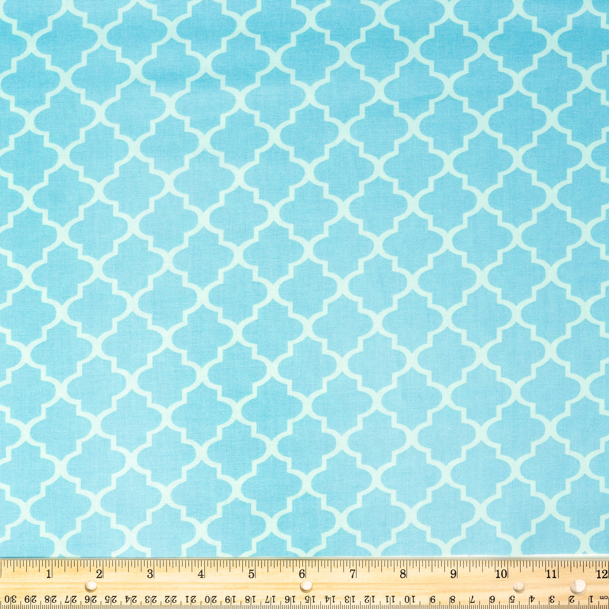 Waverly Inspirations Cotton 44" Twist Powder Blue Color Sewing Fabric by the Yard