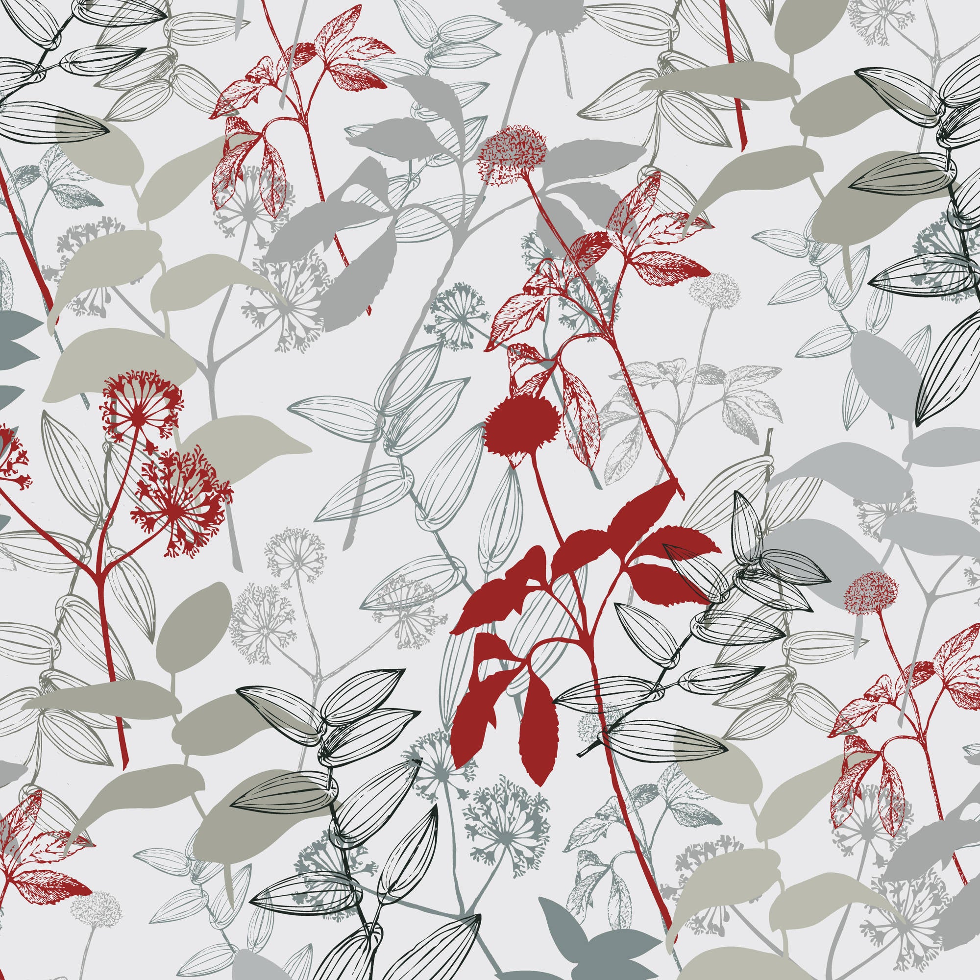 Waverly Inspirations Cotton 44" Botanical Onyx Color Sewing Fabric by the Yard