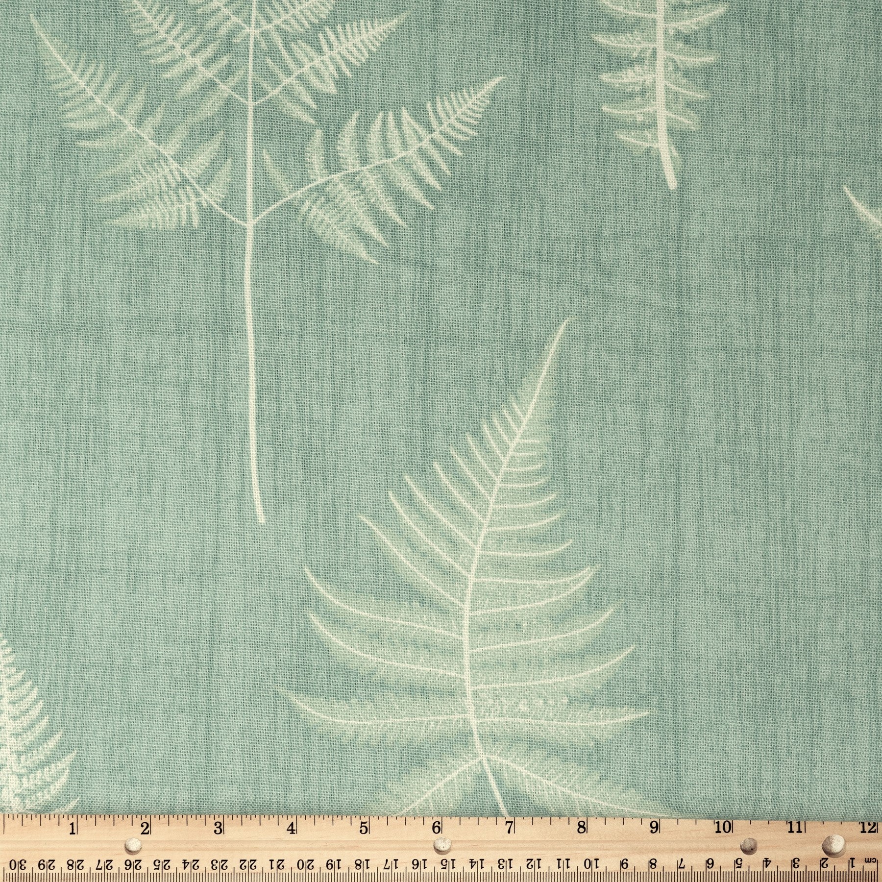Waverly Inspirations 100% Cotton Duck 44"/45" Width Fern Dew Color Sewing Fabric by the Yard