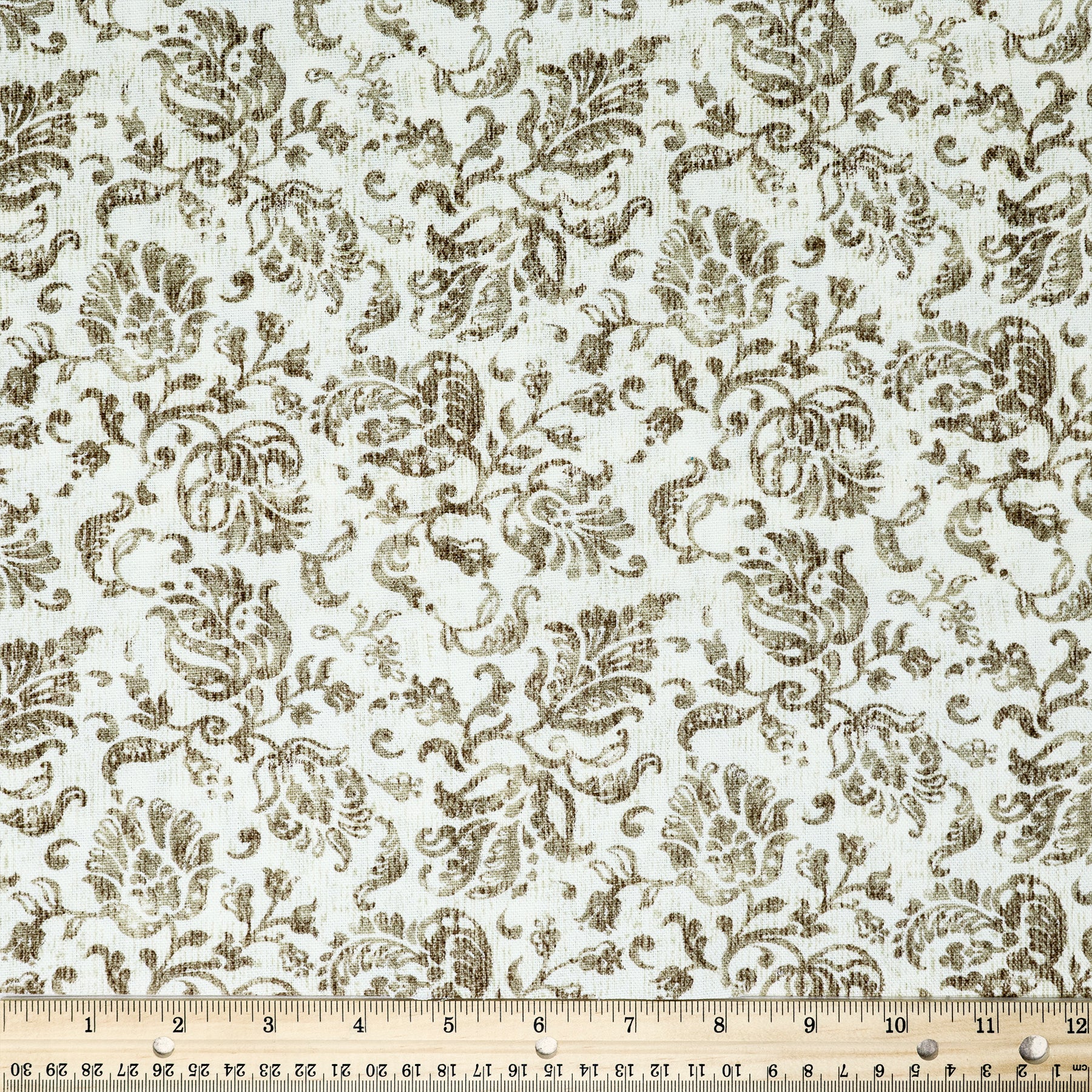 Waverly Inspirations 100% Cotton Duck 54" Berkley Brown Color Sewing Fabric by the Yard