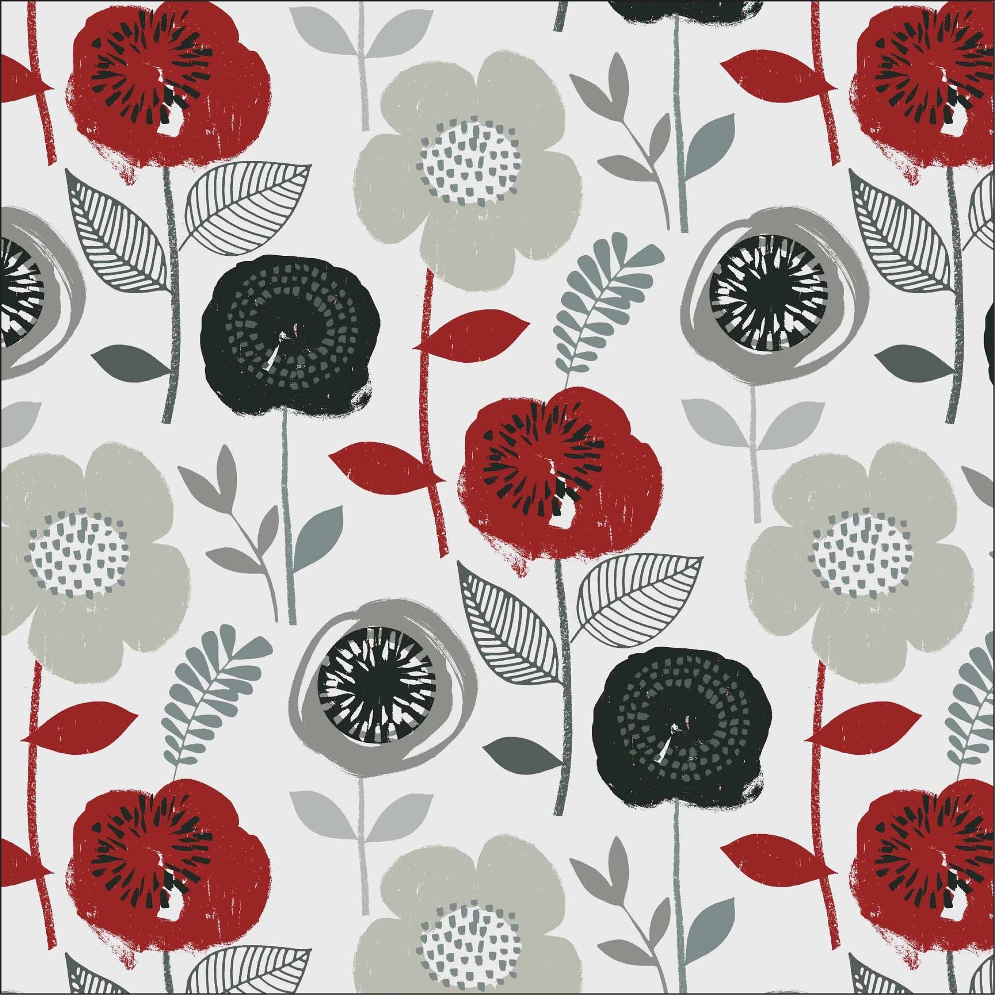 Waverly Inspirations Cotton 44" Bloom Onyx Color Sewing Fabric by the Yard