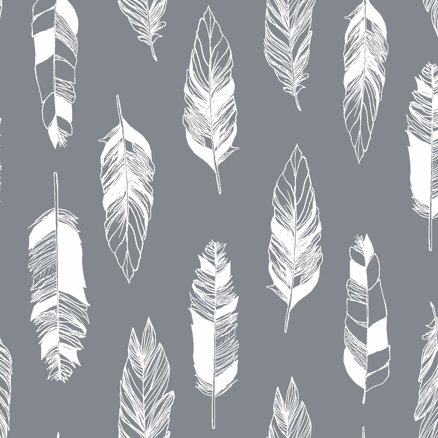 Waverly Inspirations Cotton 44" Feather Steel Color Sewing Fabric by the Yard