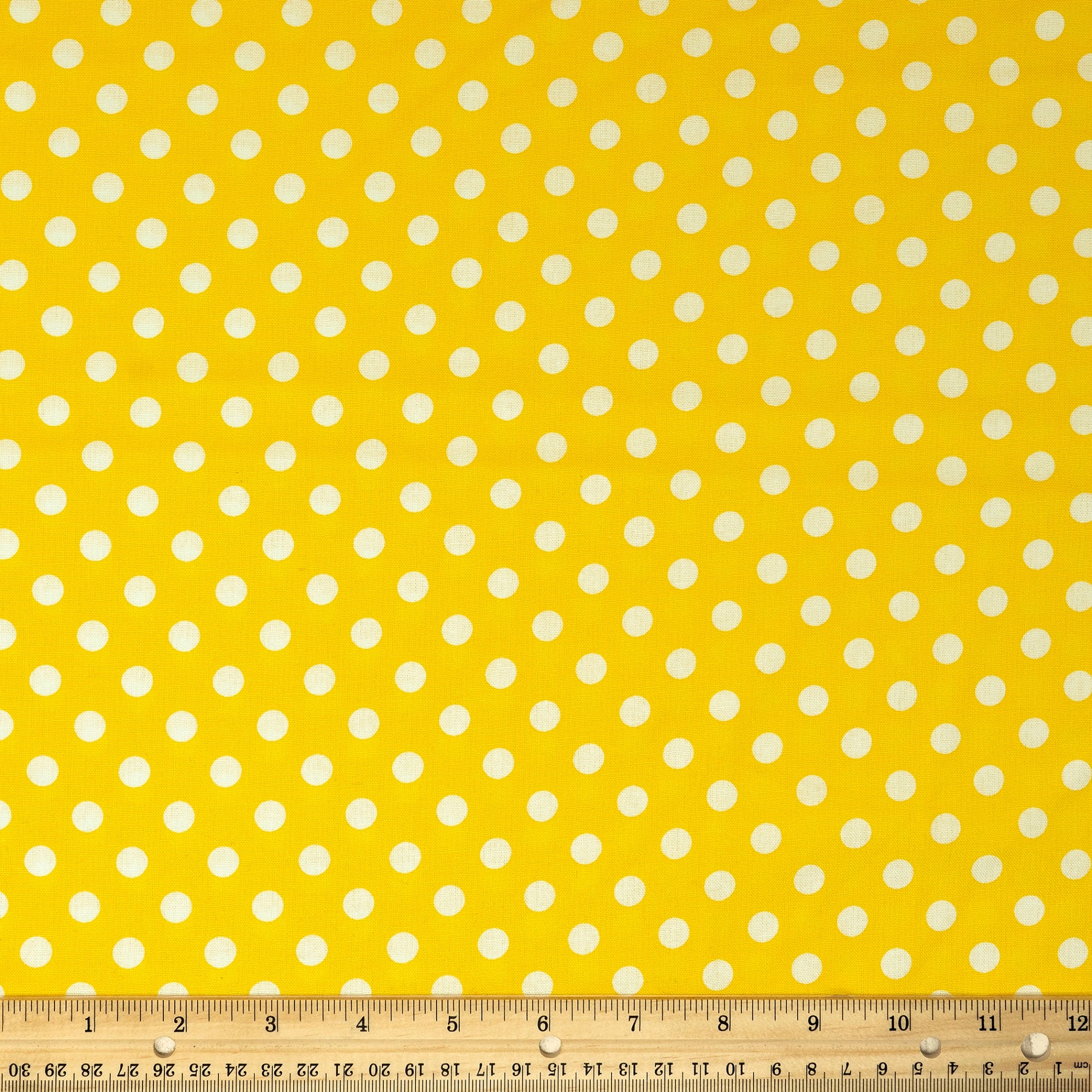 Waverly Inspirations Cotton 44" Big Dot Sunshine Color Sewing Fabric by the Yard