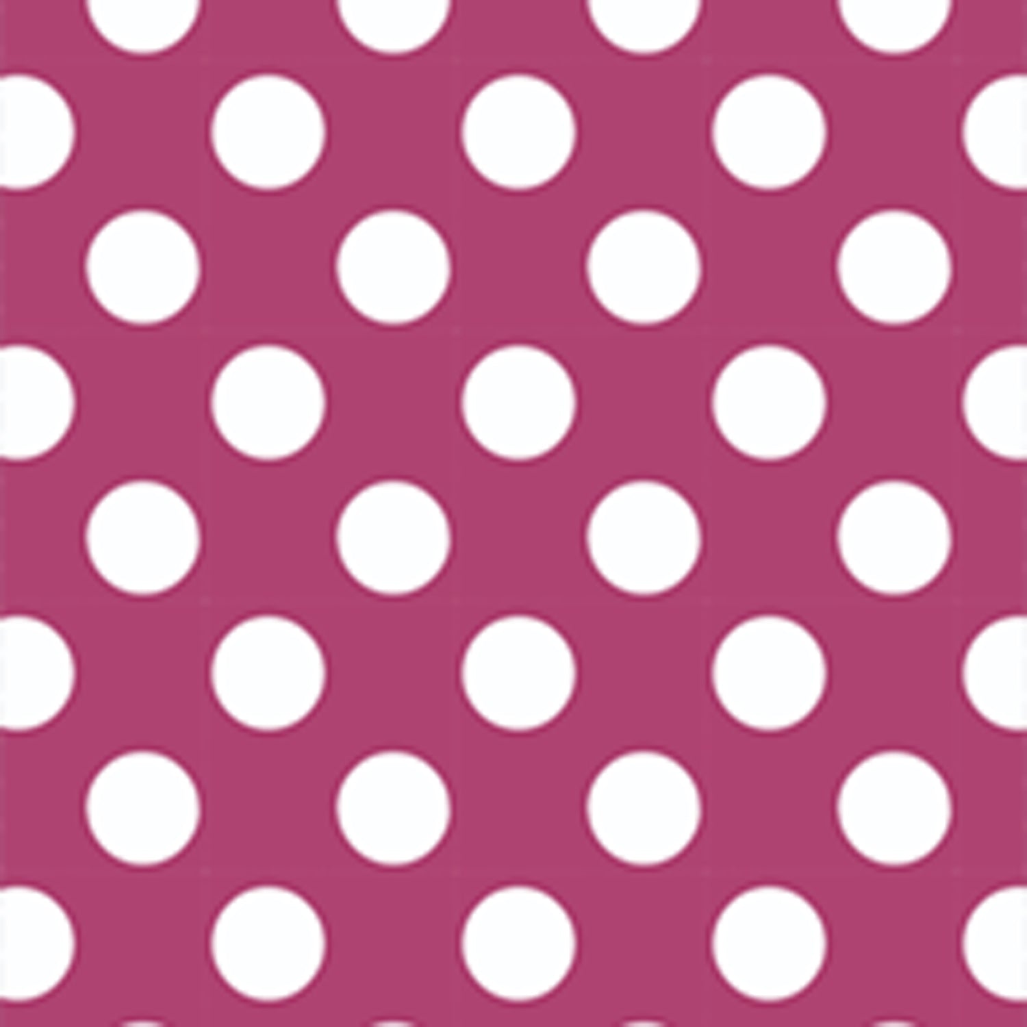 Waverly Inspirations Cotton 44" Mega Dot Magenta Color Sewing Fabric by the Yard