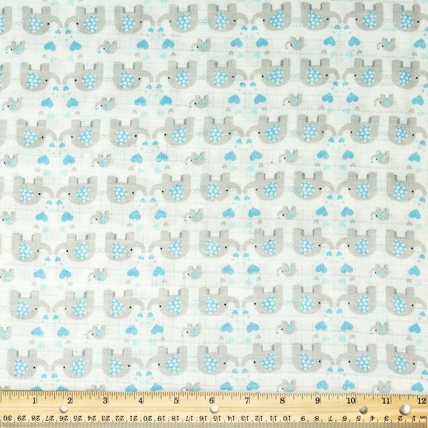 Waverly Inspirations 100% Cotton Muslin 42" Nursery Print Sewing & Crafting Fabric by the Yard