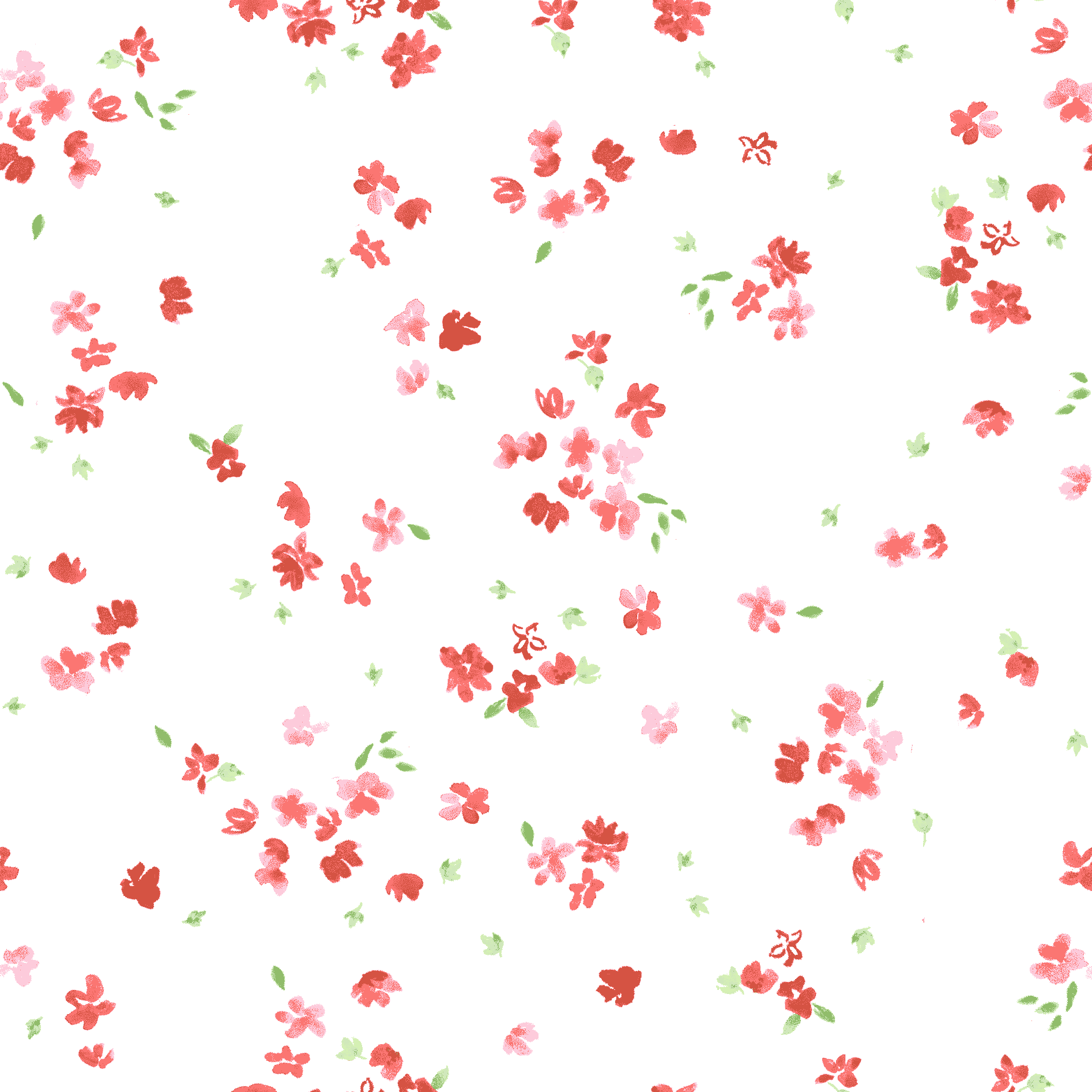 Stitch & Sparkle Fabrics, Watercolor Floral, Small Watercolor Flowers  Cotton Fabrics,  Quilt, Crafts, Sewing, Cut By The Yard