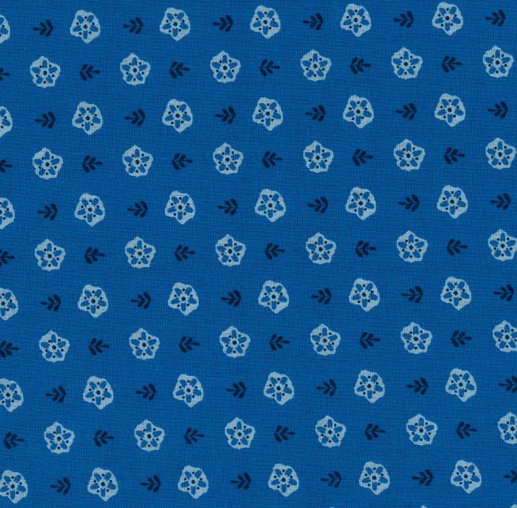 Waverly Inspirations Cotton 44" Heehaw Cobalt Color Sewing Fabric by the Yard