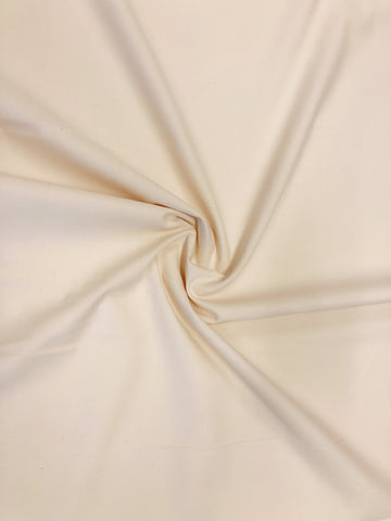 100% Cotton 108'' Wide Muslin Sold by Yard, Unbleached, Off-White