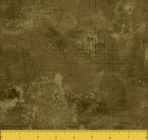 Stitch & Sparkle TONE AND TONE OLIVE 100% Cotton Fabric 44" Wide, Quilt Crafts Cut By The Yard