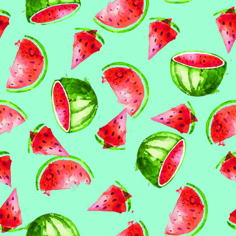 Stitch & Sparkle Fabrics, Fruity, Cool Watermelon  Cotton Fabrics,  Quilt, Crafts, Sewing, Cut By The Yard