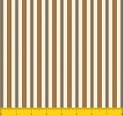 AVIARY-SS AY Stripe Larch100% Cotton Print fabric