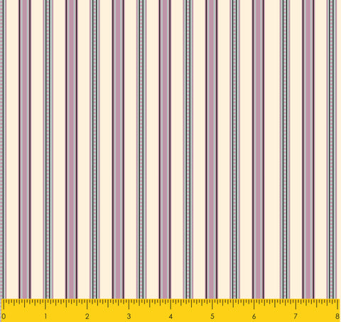 AVIARY-SS AY Stripe Lavender 100% Cotton Print fabric
