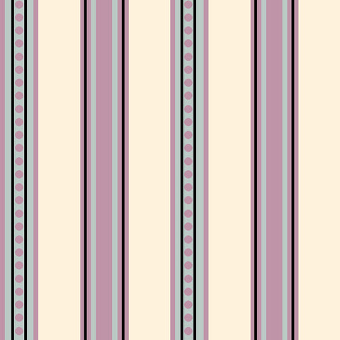 AVIARY-SS AY Stripe Lavender 100% Cotton Print fabric