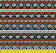 Stitch & Sparkle Turquoise Sky-Blanket Sky 100% Cotton Fabric 44" Wide, Quilt Crafts Cut by The Yard