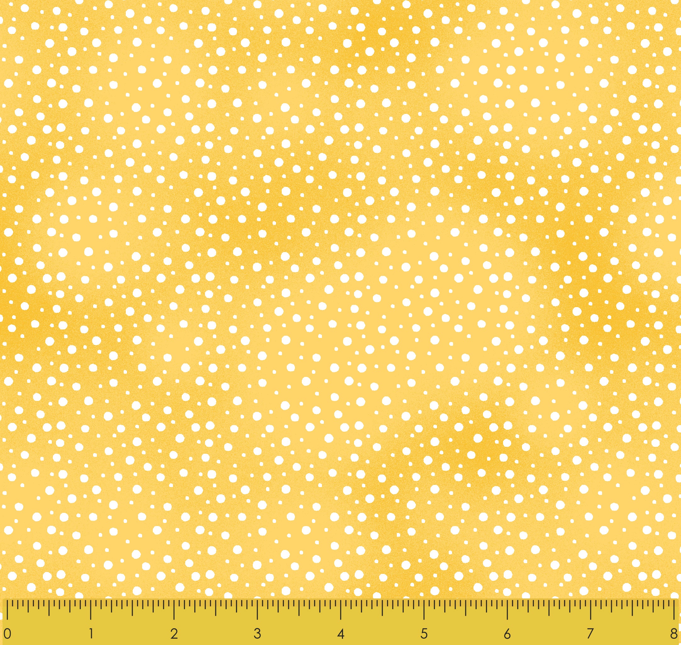 Stitch & Sparkle Fabrics, Watercolor Floral, Yellow Watercolor Dots Cotton Fabrics,  Quilt, Crafts, Sewing, Cut By The Yard
