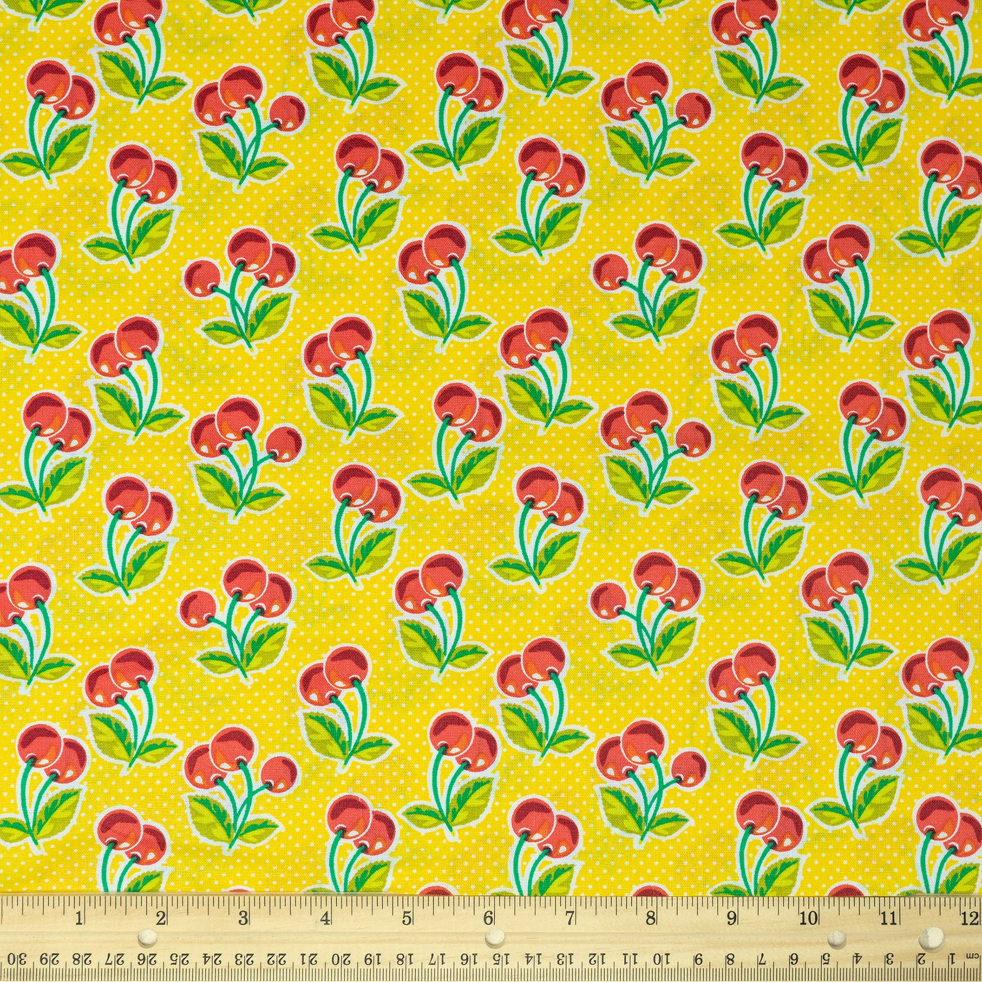 Waverly Inspirations Cotton 44" Cherry Sunshine Color Sewing Fabric by the Yard
