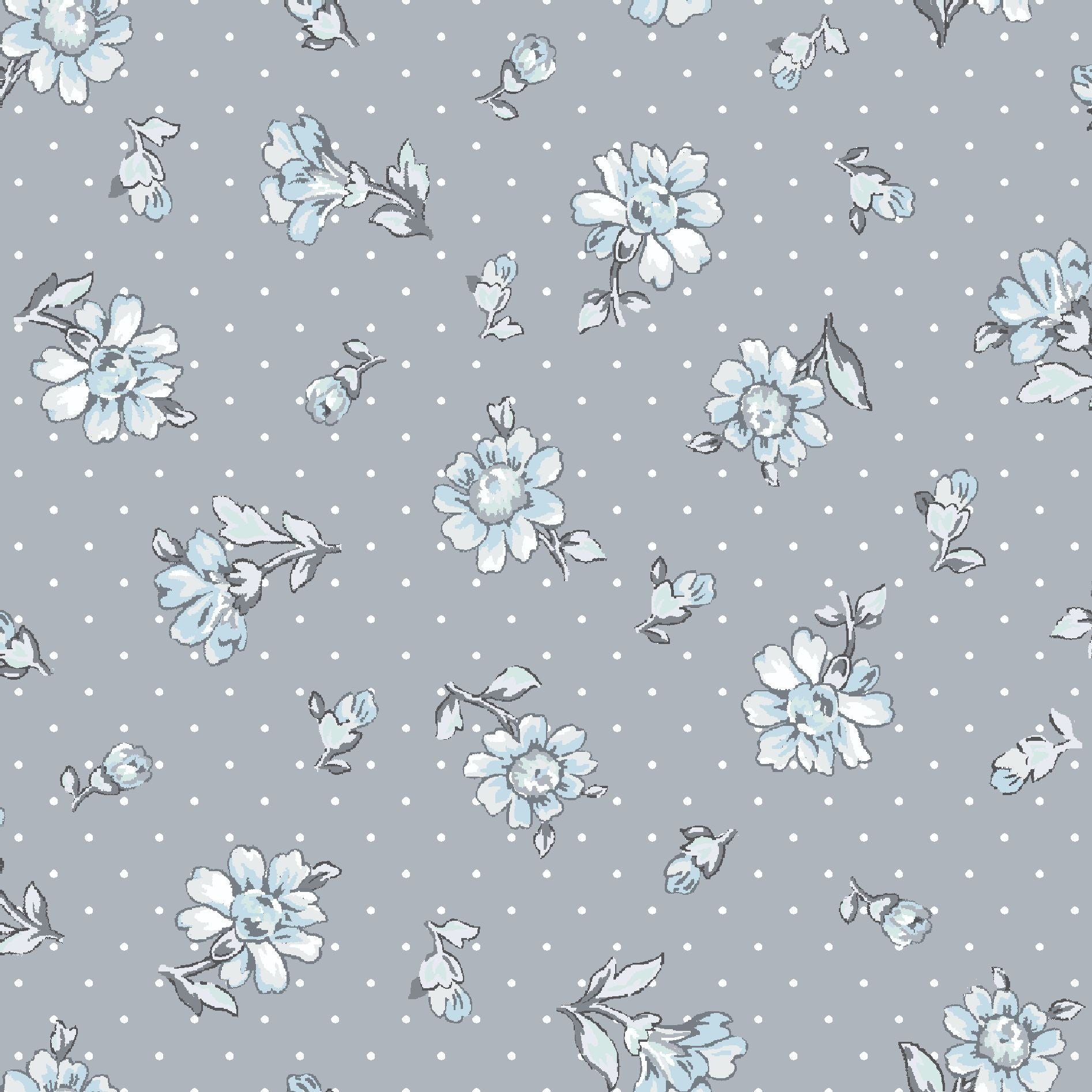 Waverly Inspirations Cotton 44" Small Floral Dew Color Sewing Fabric by the Yard